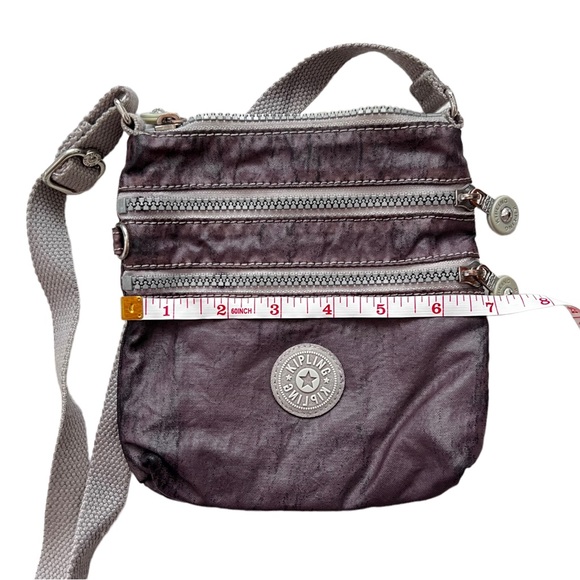 Kipling Women’s Metallic Grey Mini Crossbody bag - Picture 9 of 9